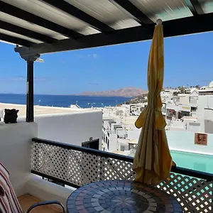 The White Dragos With Ocean View - Ac -inttv - Pool Apartment Tias